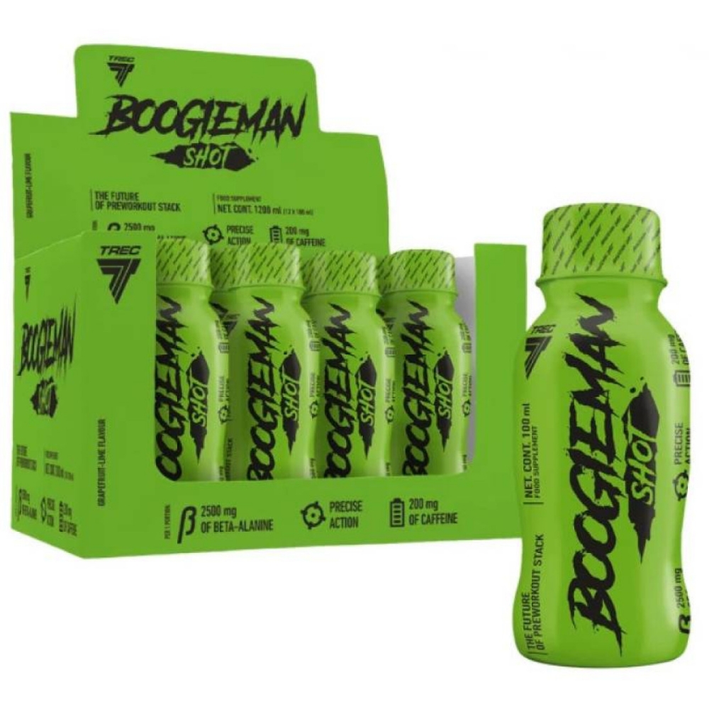 Предтренировочный комплекс Trec Nutrition Boogieman Напиток тонизирующий 100 мл Грейпфрут - Лайм