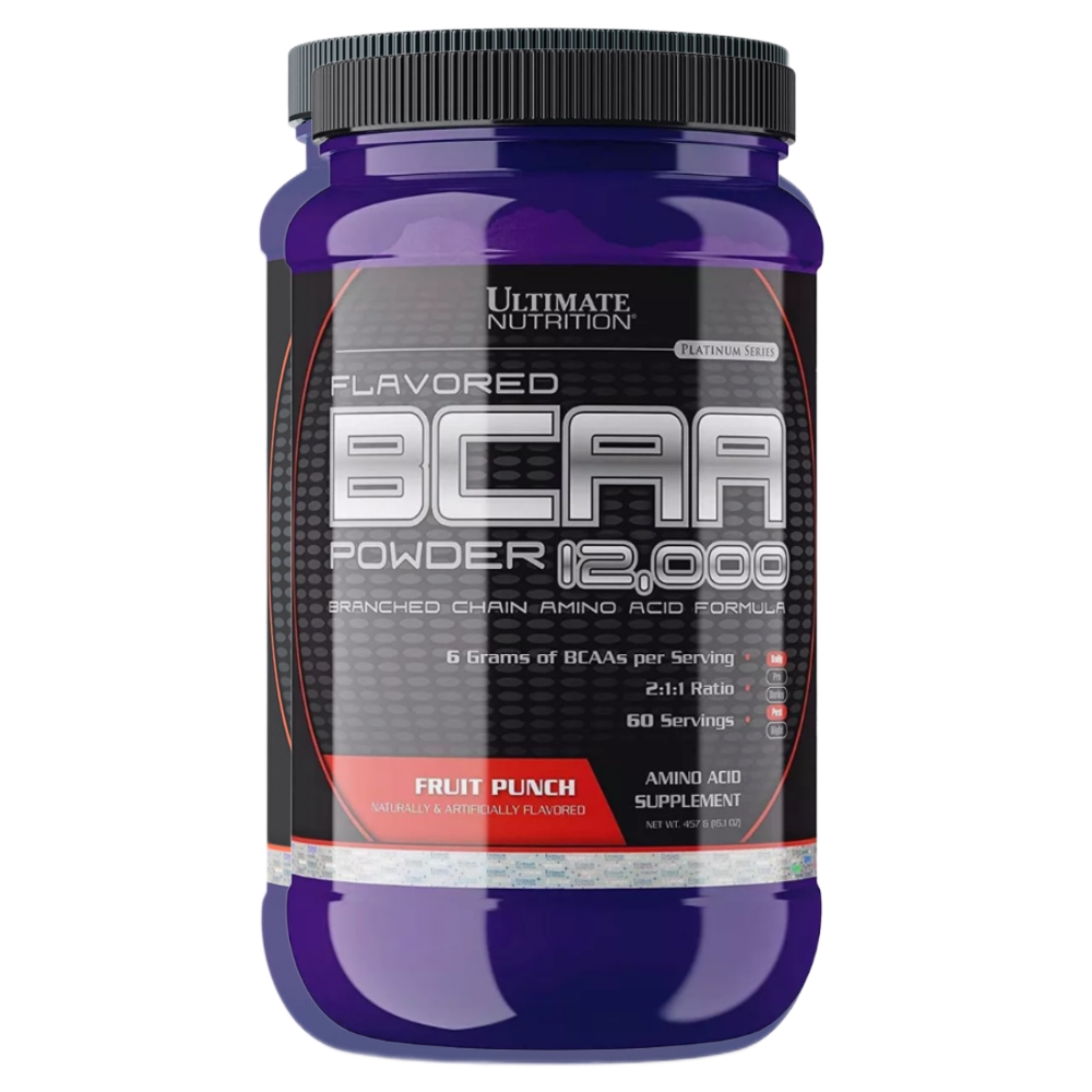 BCAA Ultimate Nutrition BCAA 12000 Flavored Powder 457 g Фруктовый пунш