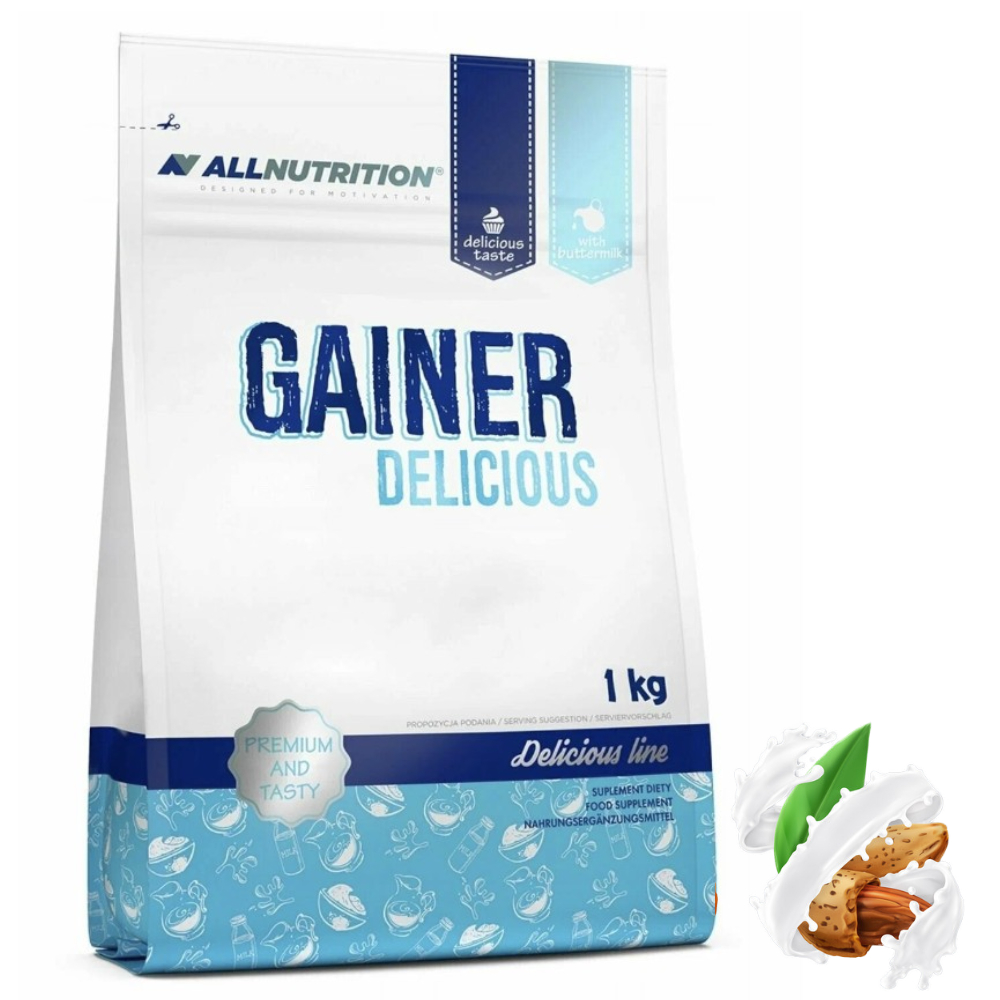 Гейнер Allnutrition Gainer Delicious 1000 g Соленое арахисовое масло